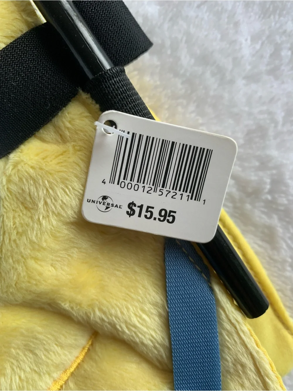 Despicable me Minion notebook and pencil